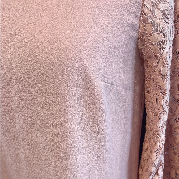 A New Day Pink Tunic with Relaxed Fit and Lace Pattern - Picture 6 of 11